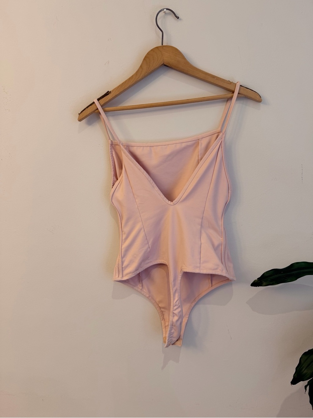 Free People Blush Square-Neck Bodysuit - Picture 2 of 3